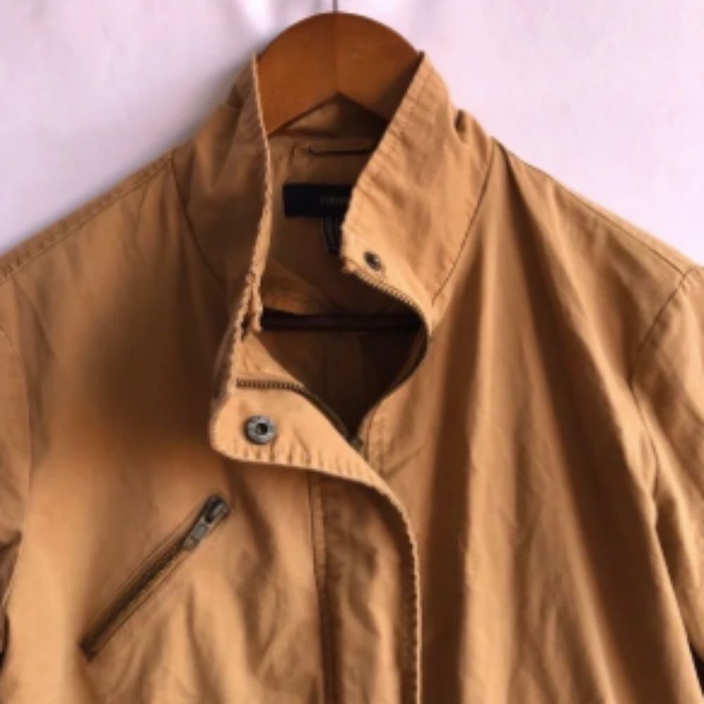 Tan Lightweight Utility Jacket - Picture 7 of 9